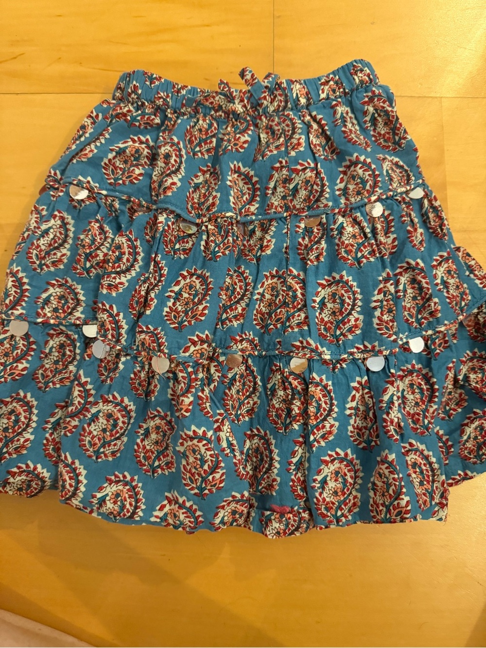 Pink Chicken Paisley Skirt